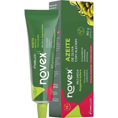 Máscara de Hidratação Novex Recarga Regeneradora Azeite de Oliva 80g