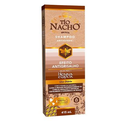 Shampoo Antiqueda Tio Nacho Antigrisalho 415ml