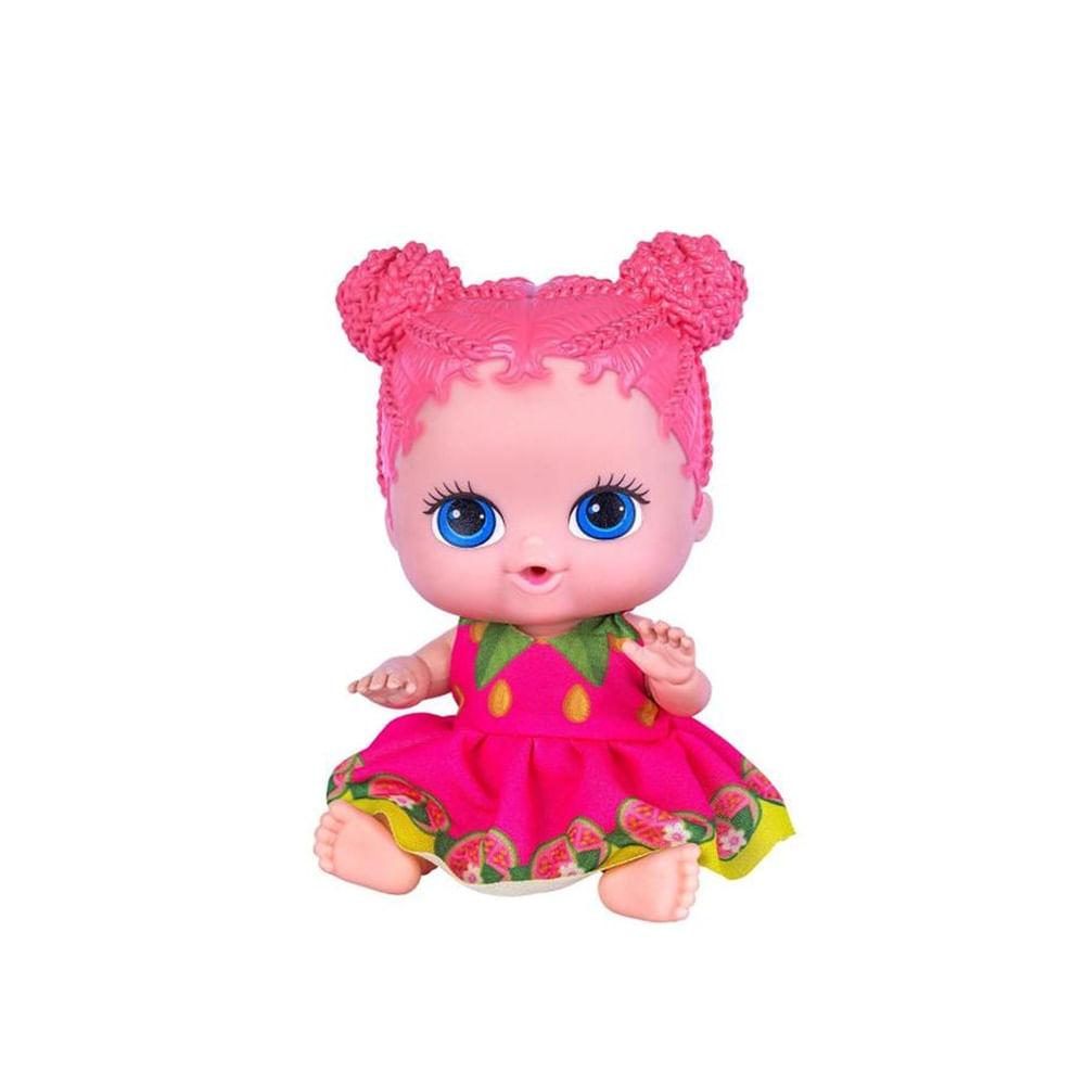 Boneca Bebê Frutinhas Cotiplás Cheirinho de Goiaba - 3
