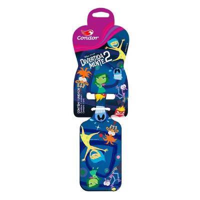 Escova para Cabelo Condor Raquete Divertida Mente 2 - Sortido