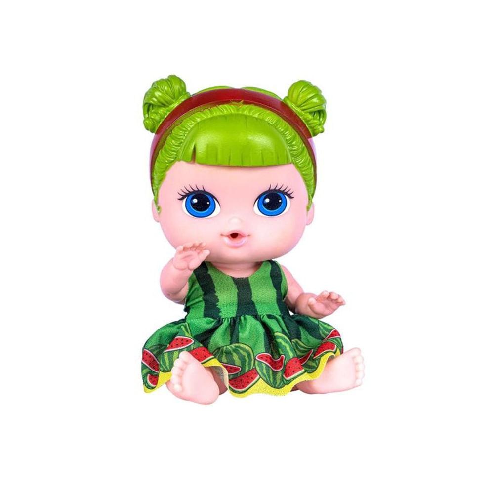 Boneca Bebê Frutinhas Cotiplás Cheirinho de Melancia - 3