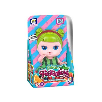 Boneca Bebê Frutinhas Cotiplás Cheirinho de Melancia