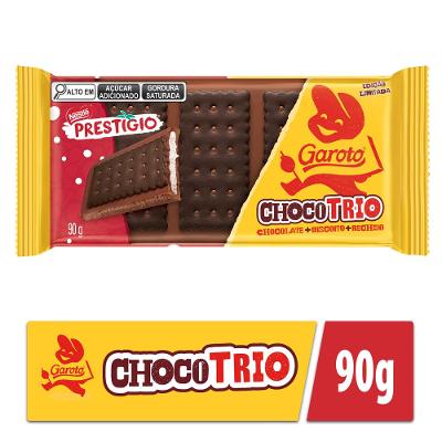 Chocolate Choco Trio Prestigio Garoto 90g