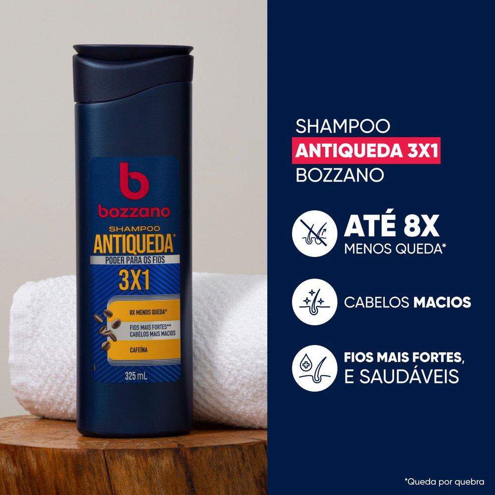 Shampoo Bozzano Antiqueda 3 em 1 325ml - 2
