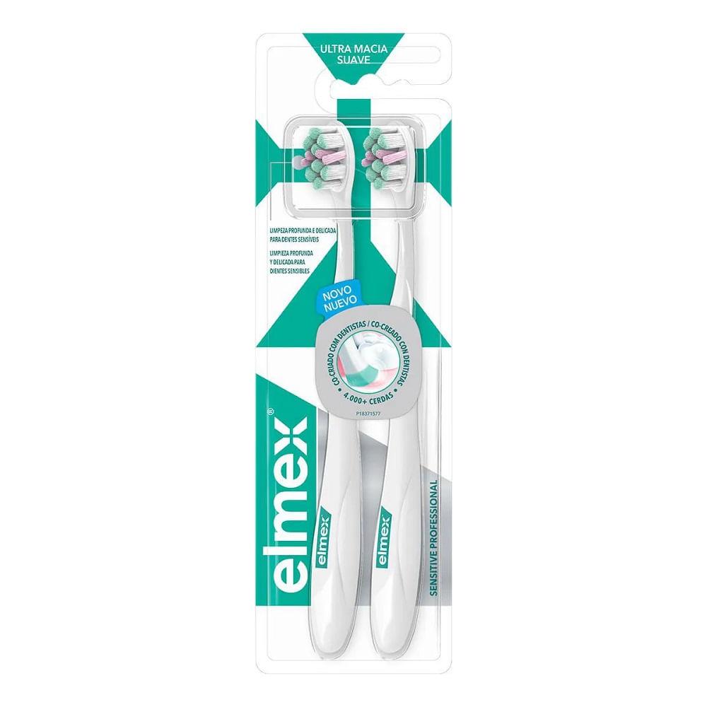 Escova Dental Elmex Sensitive Professional 2 Unidades - 1