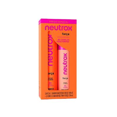 Kit Shampoo Neutrox Força 300ml + Condicionador 200ml