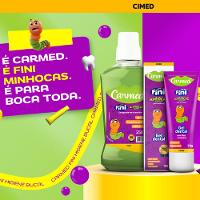 Enxaguante Bucal Carmed Fini Minhocas 250ml - 2
