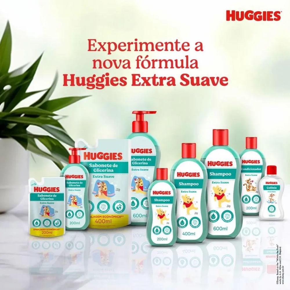 Sabonete Líquido de Glicerina Huggies Extra Suave Refil 400ml - 10