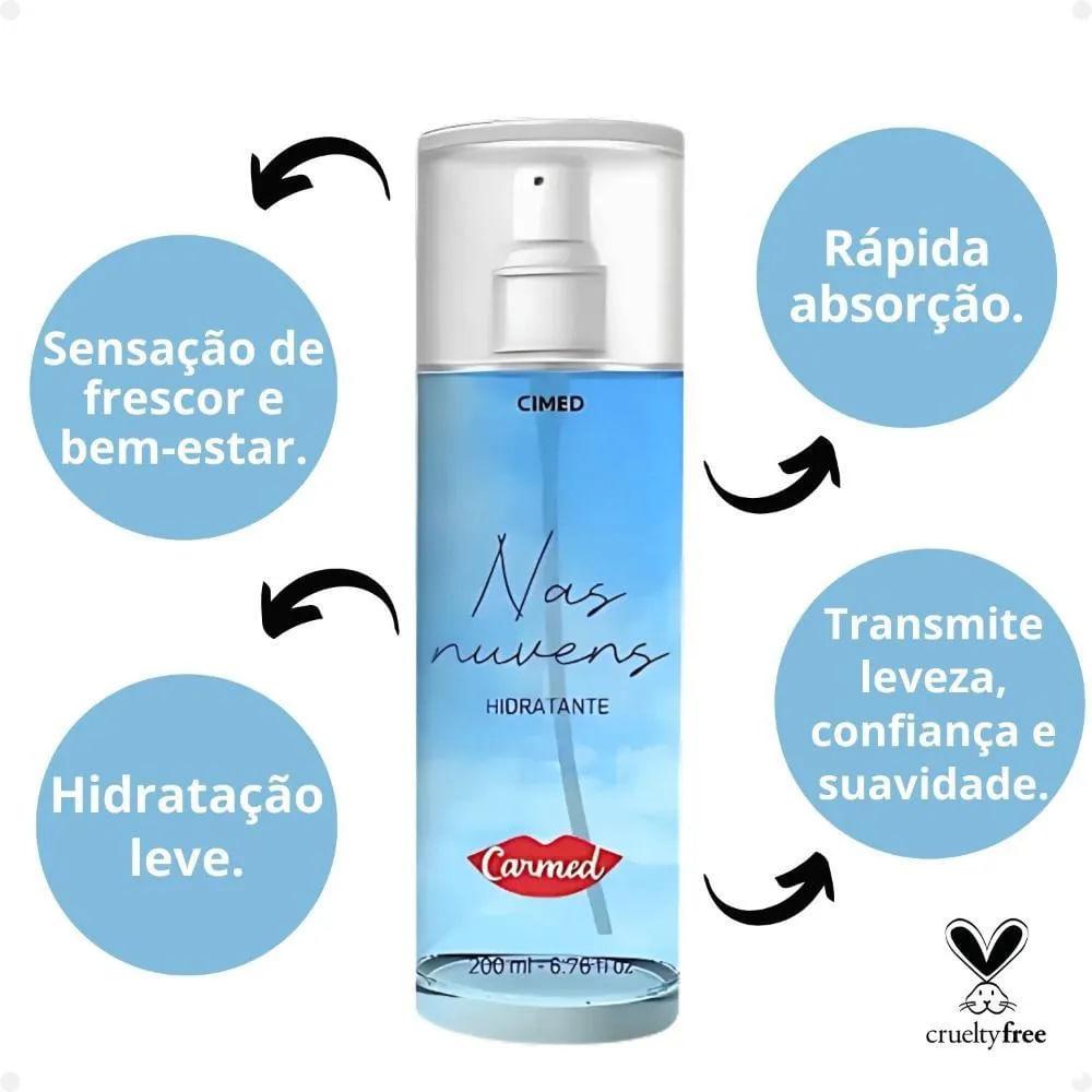 Body Splash Carmed Hidratante Nas Nuvens 200ml - 2