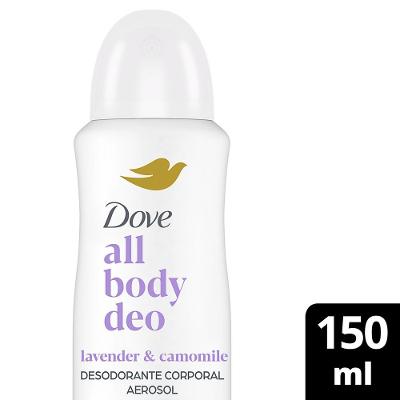 Desodorante Corporal Dove Aerosol Lavanda e Camomila 150ml