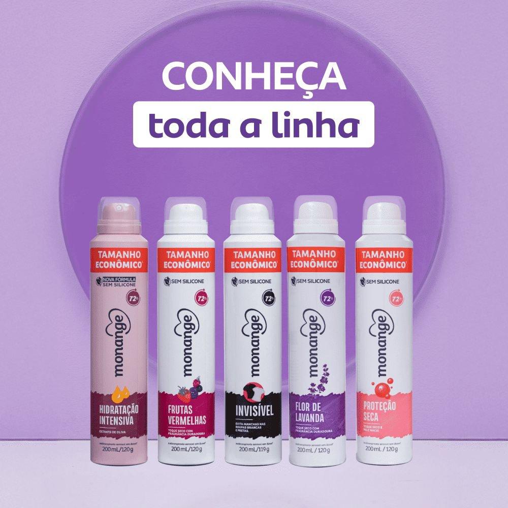 Desodorante Monange Flor de Lavanda Aerossol Antitranspirante Feminino 200ml - 8