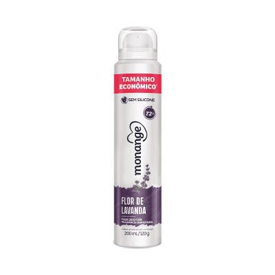 Desodorante Antitranspirante Aerossol Monange Flor de Lavanda 200ml