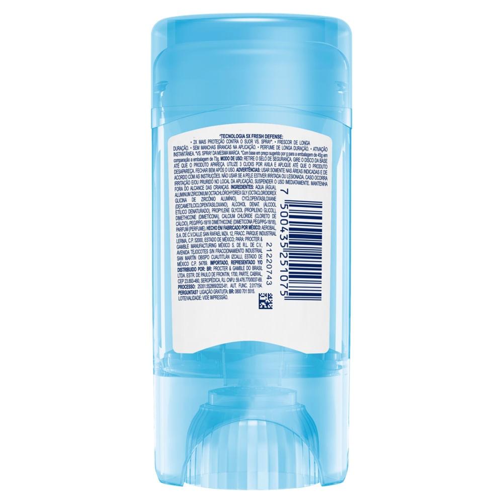 Desodorante Antitranspirante Stick Gel Secret pH Balanced Lavender 73g - 2