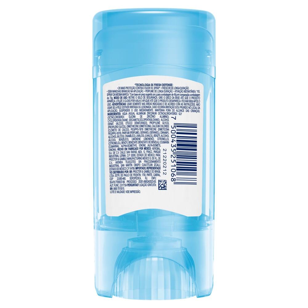 Desodorante Antitranspirante Stick Gel Secret Powder Protect Cotton 73g - 3