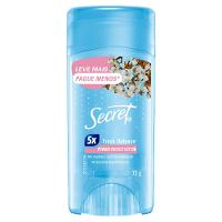 Desodorante Antitranspirante Stick Gel Secret Powder Protect Cotton 73g - 1