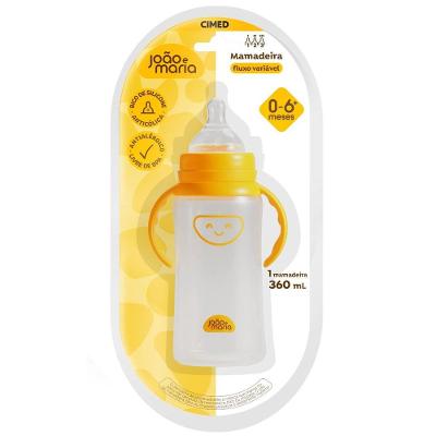 Mamadeira João e Maria Fluxo Variável Cimed 0-6+Meses 360ml