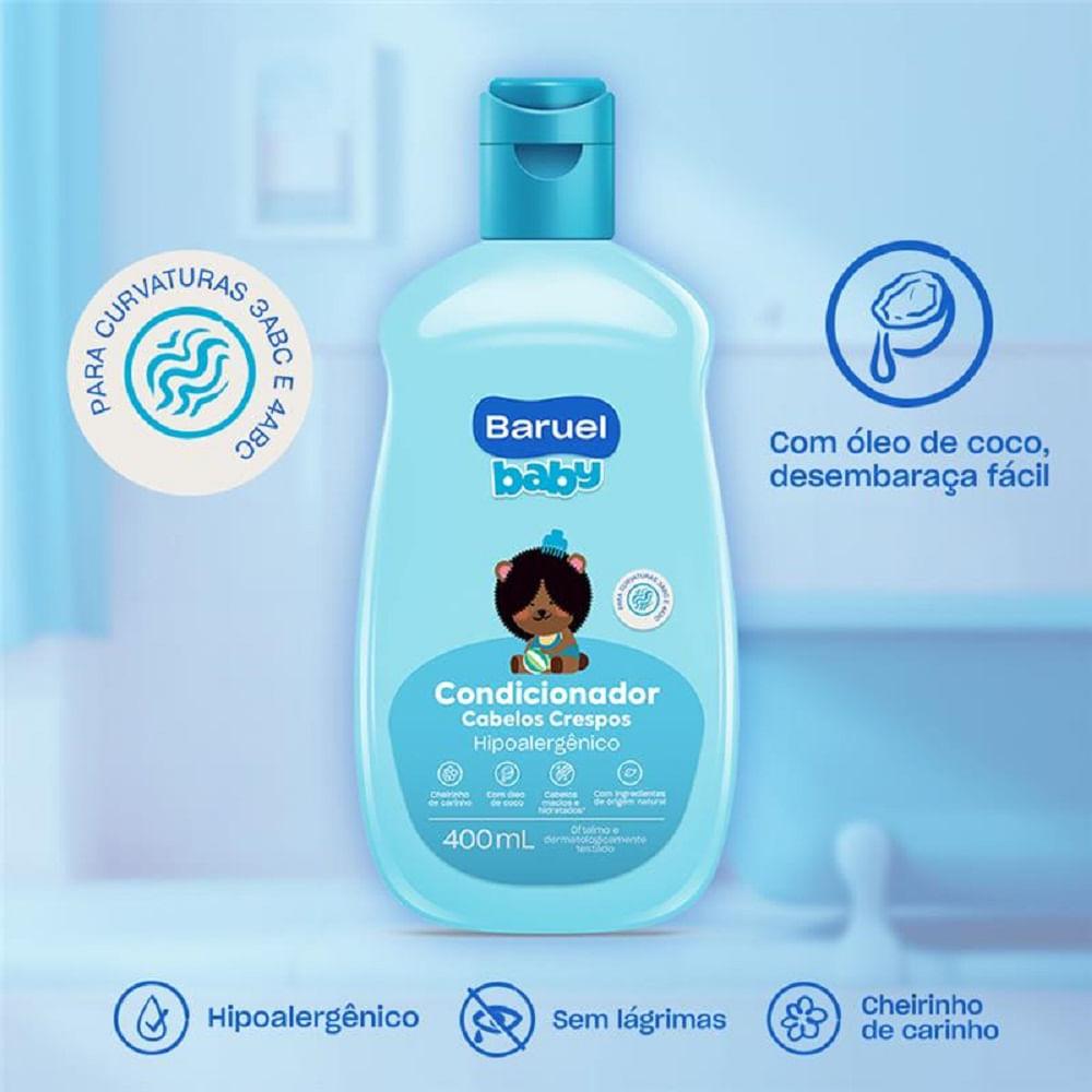 Condicionador Baruel Baby Cabelos Crespos 400ml - 4