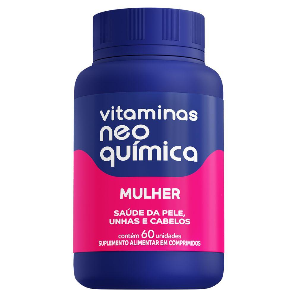 Multivitamínico Neo Química Vitaminas Mulher 60 Comprimidos - 1