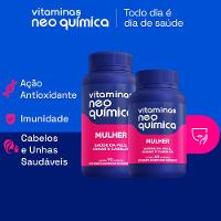 Multivitamínico Neo Química Vitaminas Mulher 60 Comprimidos - 4