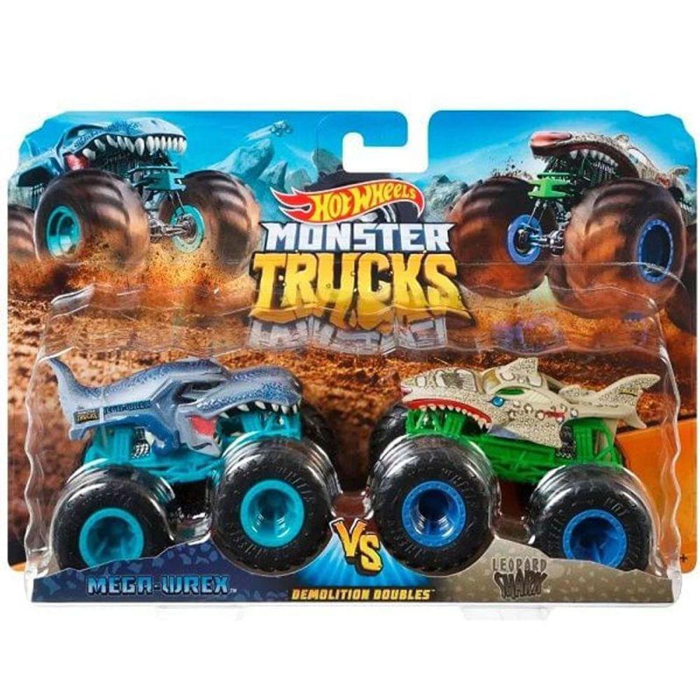 Carrinho Hot Wheels Monster Trucks Mattel Sortido 2 Unidades - 2