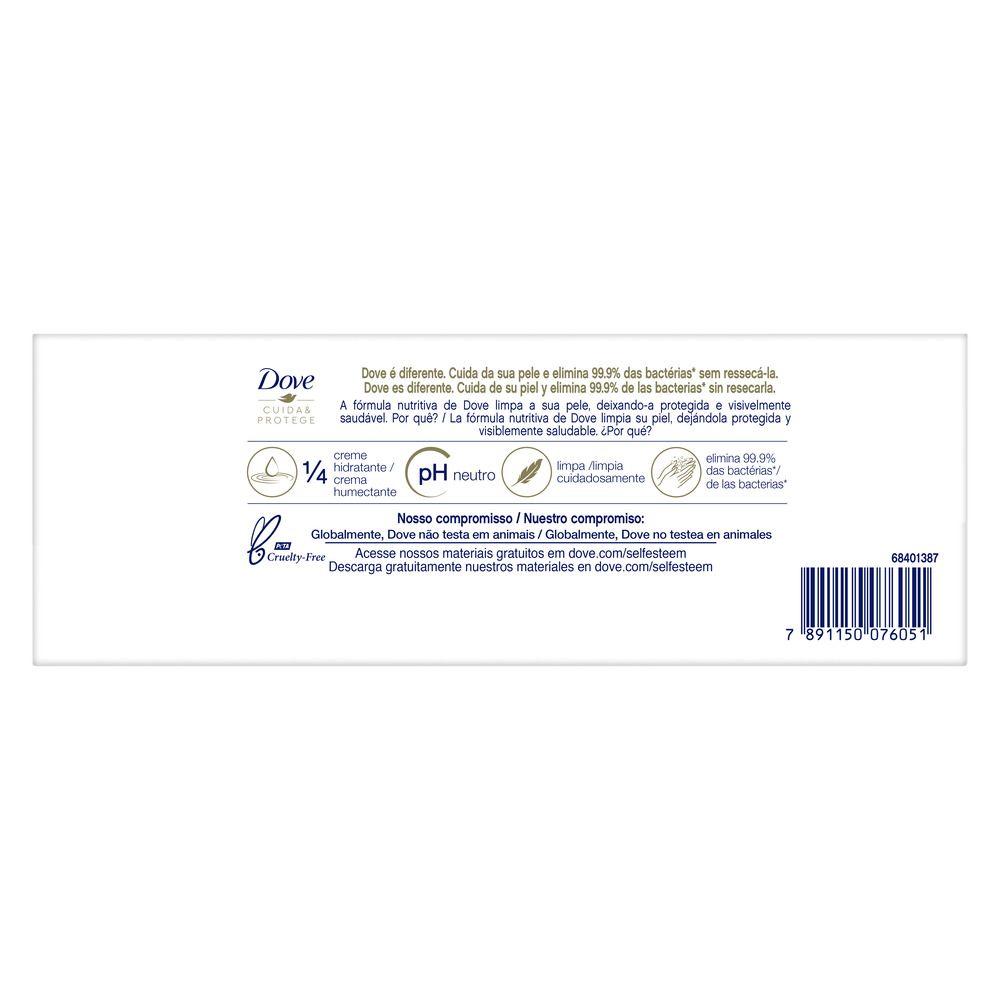 Sabonete Dove Cuida e Protege 6 Unidades 90g Cada - 3