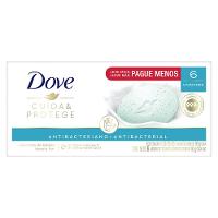 Sabonete Dove Cuida e Protege 6 Unidades 90g Cada - 1