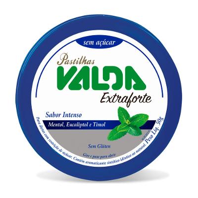Pastilhas Valda Lata Extra Forte 50g