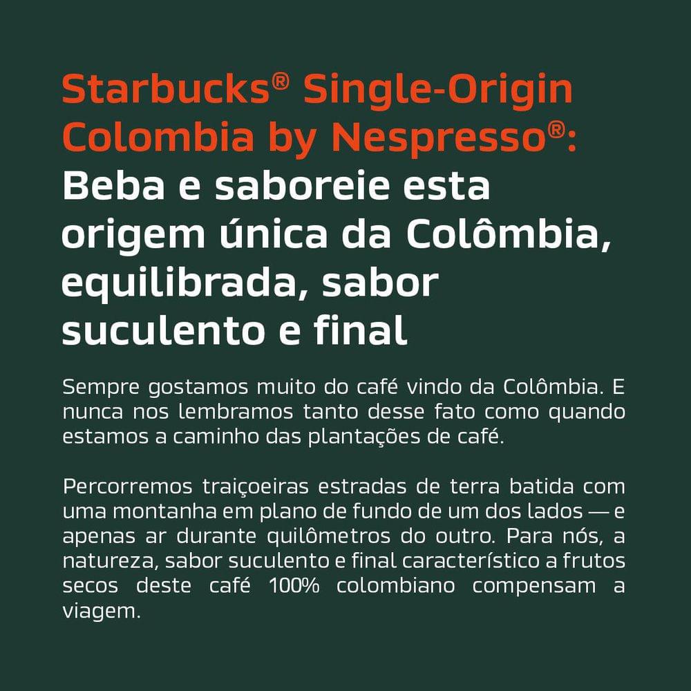 Cápsulas Starbucks Single Origin Colombia 10 Unidades - 7