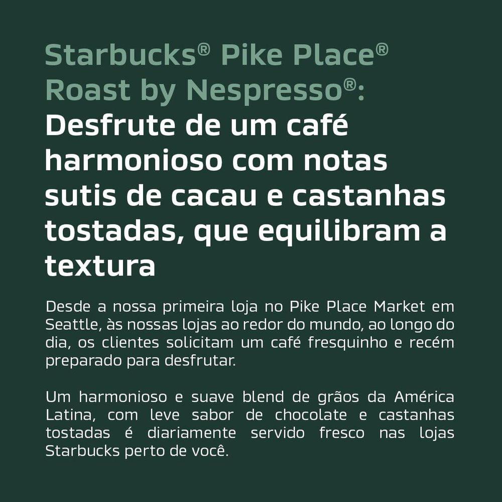 Cápsulas Starbucks Pike Place Roast Lungo 10 Unidades - 7
