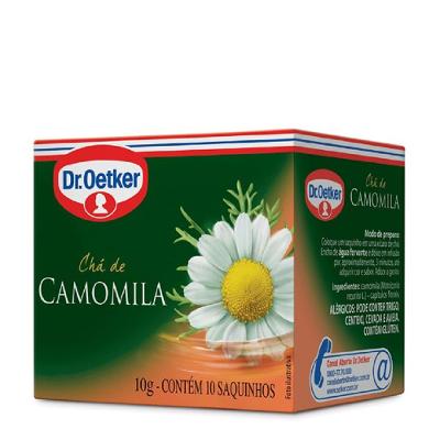 Chá Dr.Oetker Camomila 10g 10 Unidades