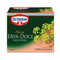 Chá Dr. Oetker Erva Doce 10 Unidades 20g - 1