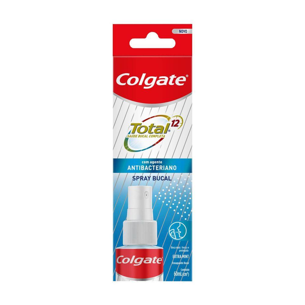 Spray Bucal Colgate Total 12 Antibacteriano Extra Mint 60ml - 2