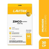 Suplemento Alimentar Lavitan Zinco 29,59mg com 30 Comprimidos - 1
