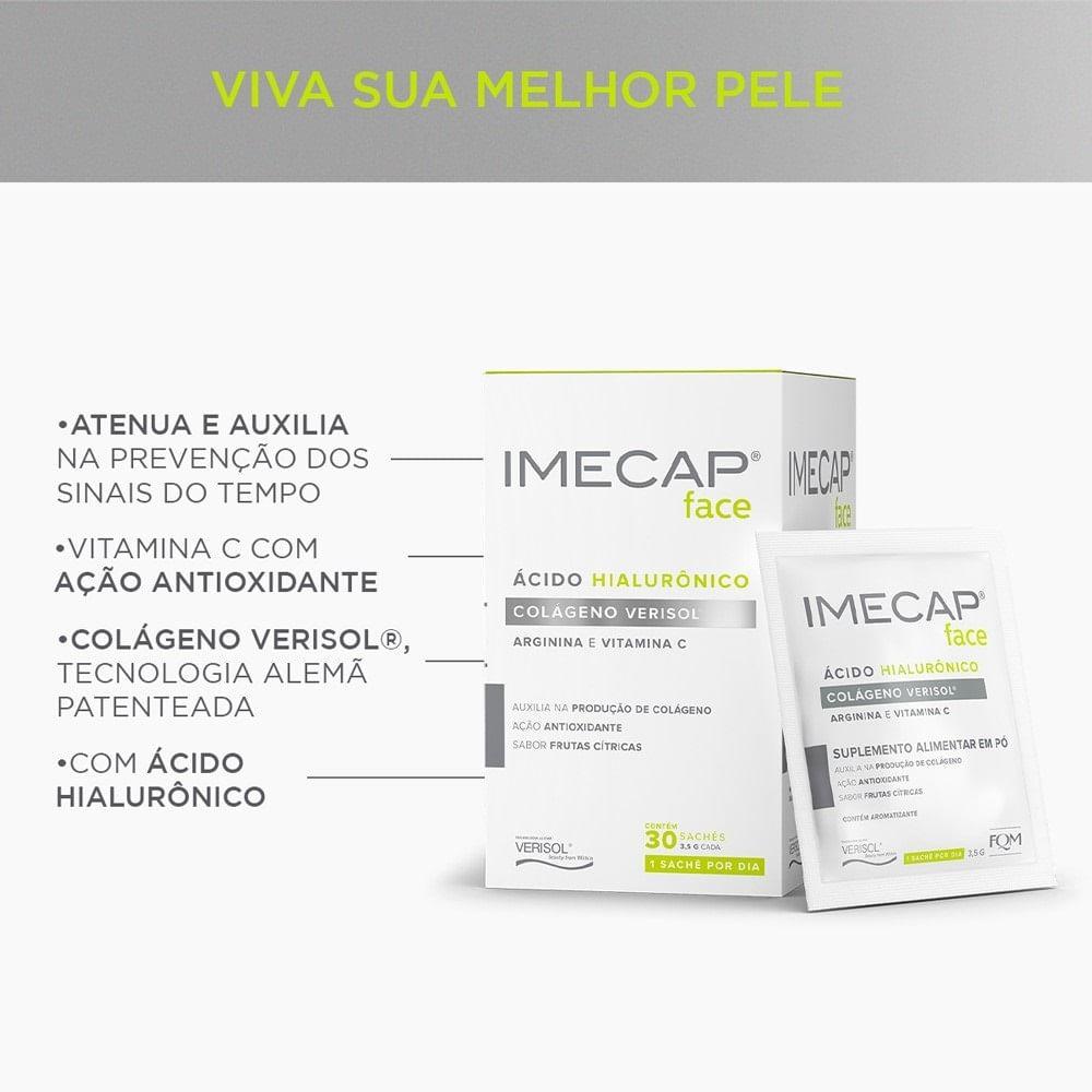 Imecap Face Colágeno 30 Sachês - 2