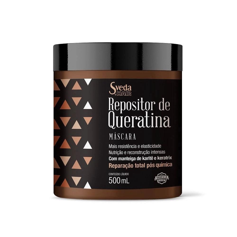 Máscara Capilar Sveda Hair Repositor de Queratina 500ml - 1
