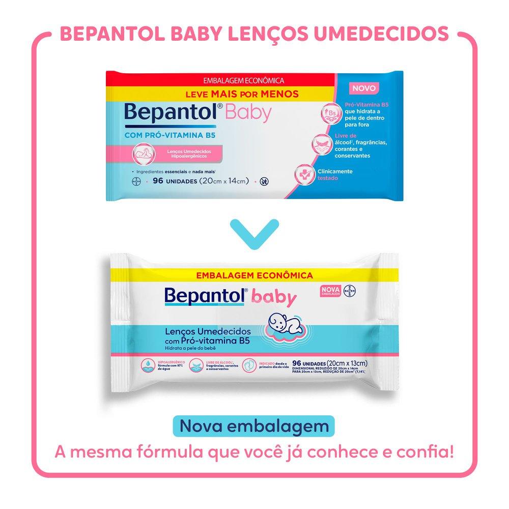 Lenço Umedecido Bepantol Baby Leve 96 Pague 80 - 2