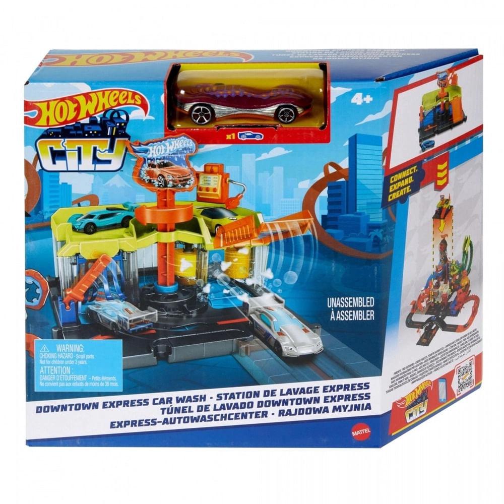 Brinquedo Hot Wheels City Downtown Express Car Wash - 1