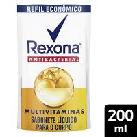 Sabonete Líquido Rexona Antibacterial Multivitaminas Refil 200ml - 1