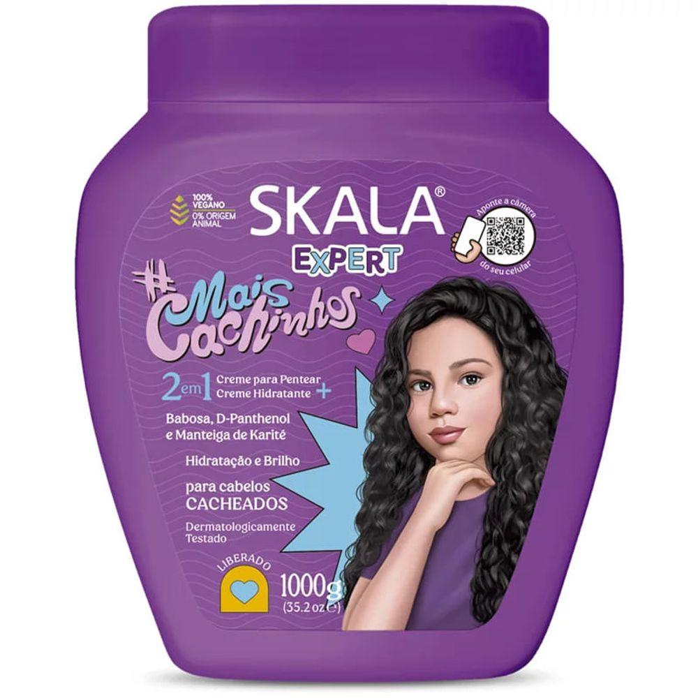 Creme De Tratamento Skala 2 em 1 Mais Cachinhos 1kg - 1