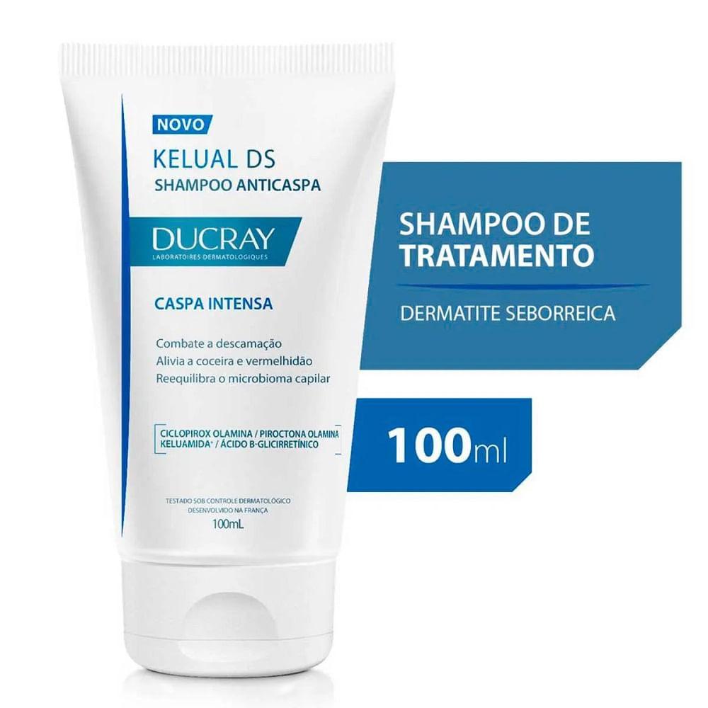 Shampoo Antiqueda Ducray 100ml Kelual DS - 2