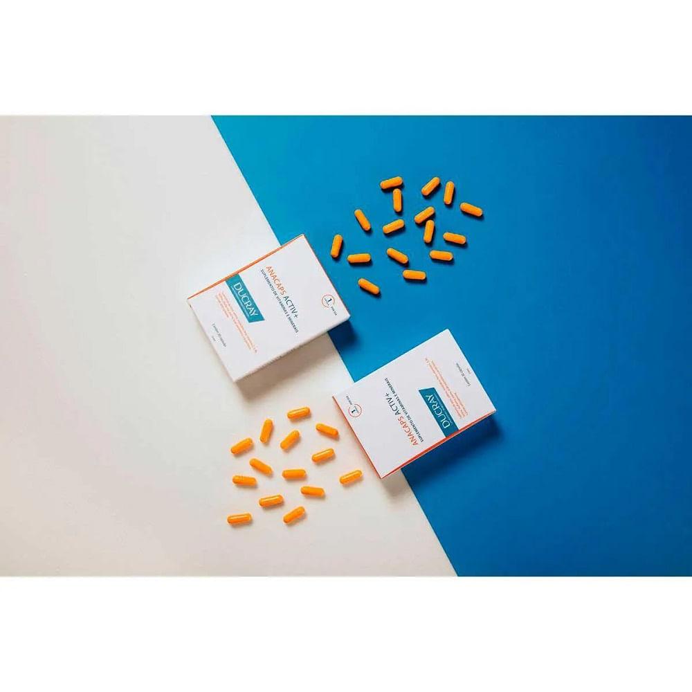 Suplemento Alimentar para cabelos Anacaps Activ Ducray 30 Cápsulas - 3