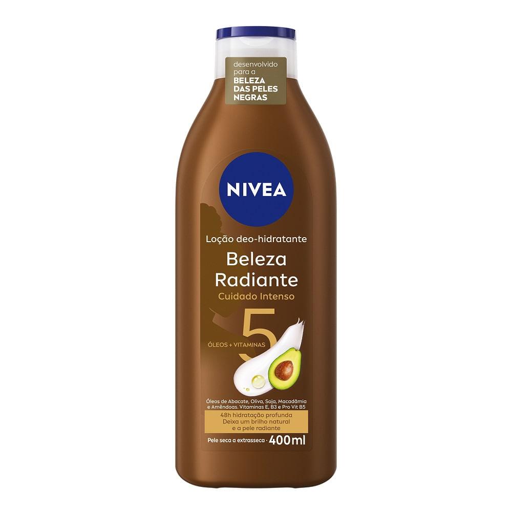 Loção Deo Hidratante Nivea Beleza Radiante Cuidado Intenso 400ml - 1