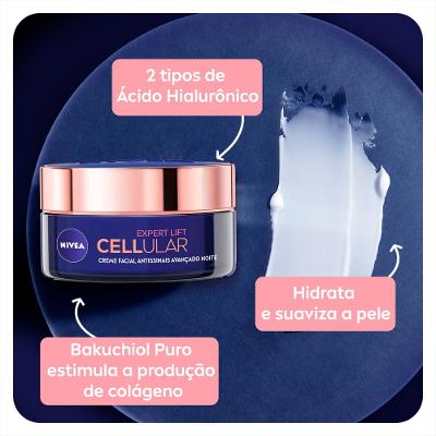 Creme Facial Nivea Cellular Expert Lift Noite 50ml
