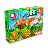 Blocos de Montar Polibrinq Sauros Sortido