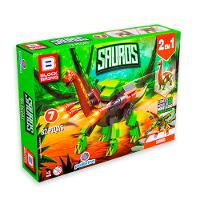 Blocos de Montar Polibrinq Sauros Sortido - 6