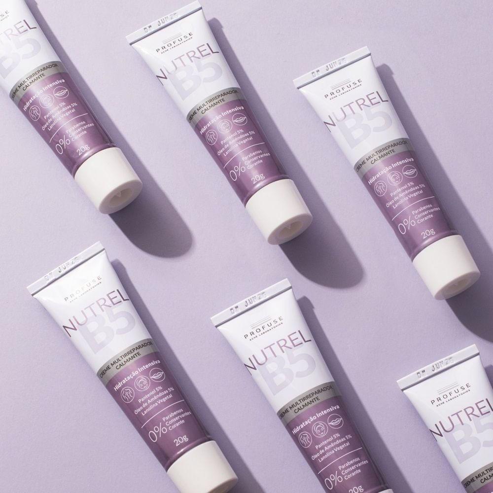 Profuse Nutrel B5 Creme Multireparador Calmante Corpo e Rosto 20g - 4