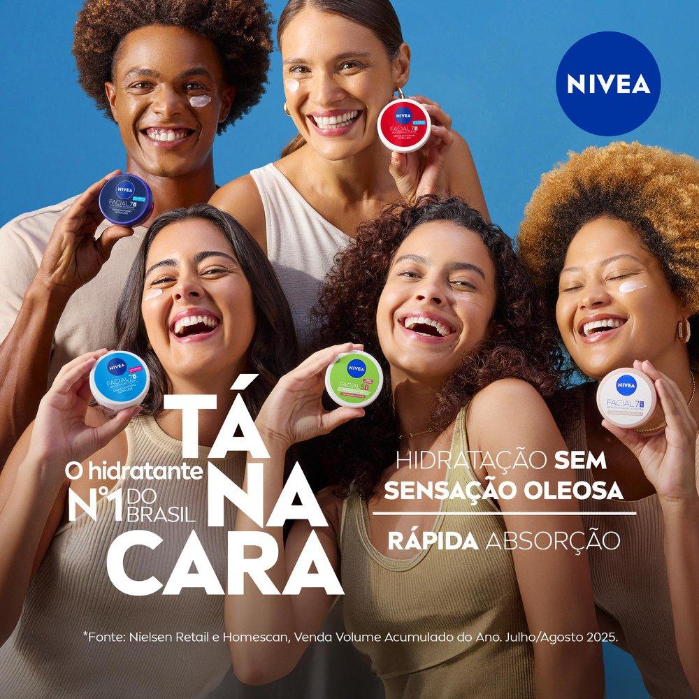 Creme Facial Nivea 7 em 1 Noturno 100g - 8