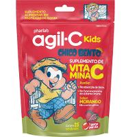 Agil-C Kids 30mg Chico Bento Sabor Morango 25 Gomas - 1