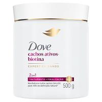 Máscara Cápilar Dove 2em1 Cachos Ativos + Biotina 500g - 1