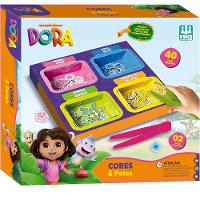 Nig Brinquedos Brinquedo Educativo Cores e Potes Dora Aventureira - 1